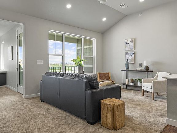 Living Room - Not Actual Home Finishes Will Vary