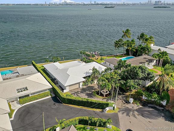 PRIVATE LOT ON THE WIDE BAY FACING EAST IN MIAMI SHORES VILLAGE