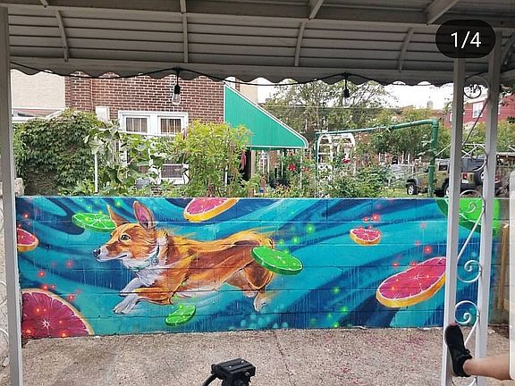 Back Patio Mural
