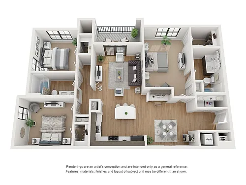 Floor plan C1