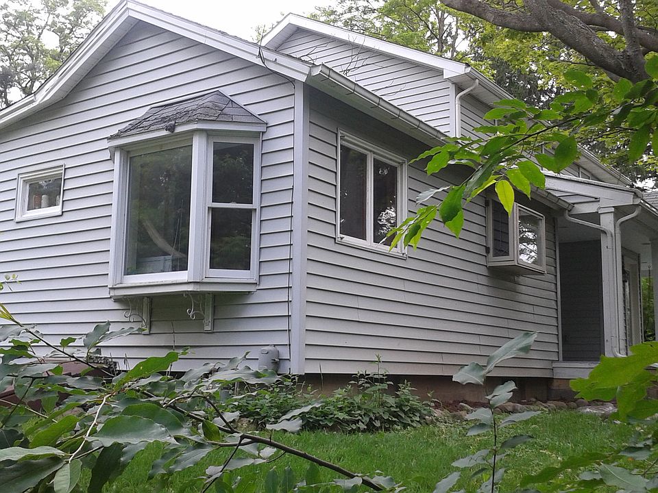 East side of house