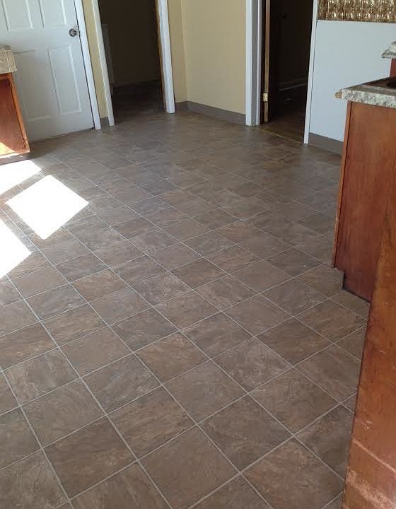 Beautiful new Kitchen flooring