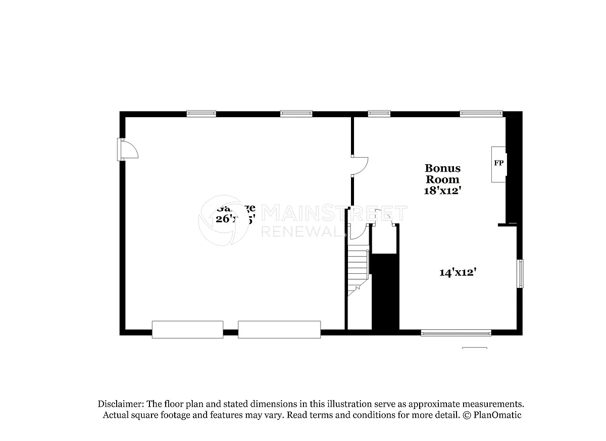 Floor Plan - 8283 Englewood Trl