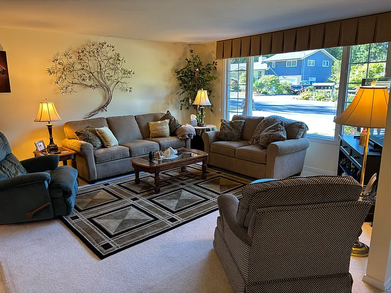 Living Room in front of house