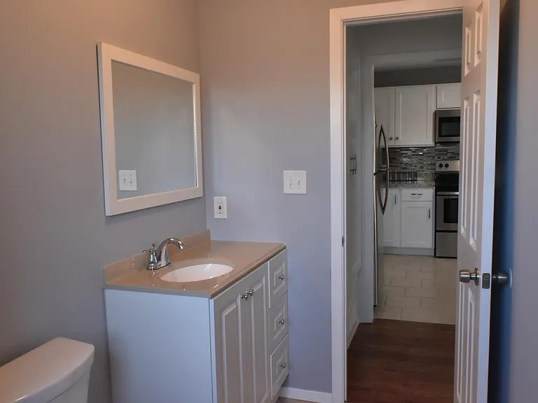 Bathroom kitchen view