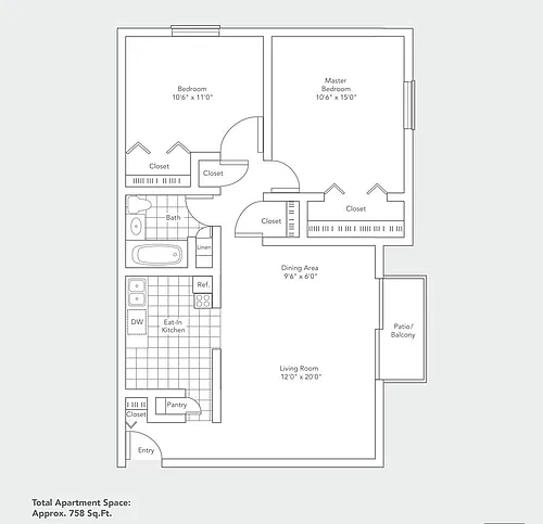 Floor plan Birchmont