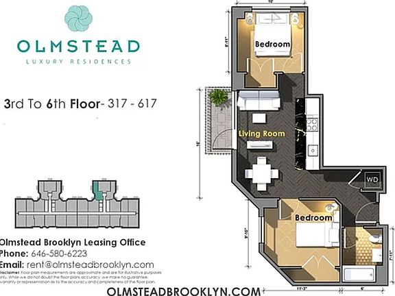 2nd image of 564 Saint Johns Pl APT 617