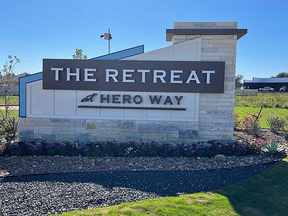 The RETRET of HERO WAY the name of the gated community where the property located
