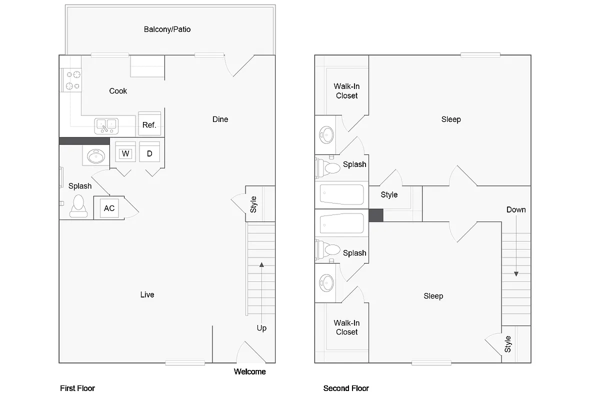 Floor plan Canton