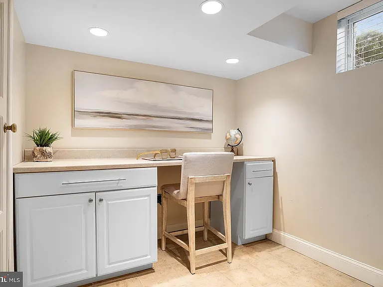 Basement office