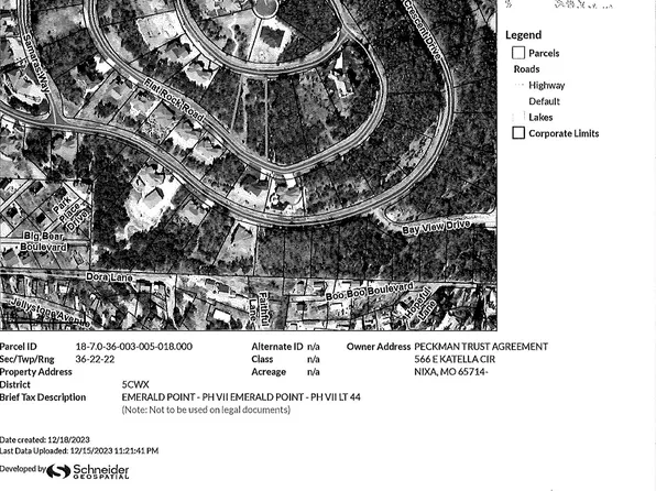 Tbd Cove View Drive Lot 44, Hollister, MO 65673