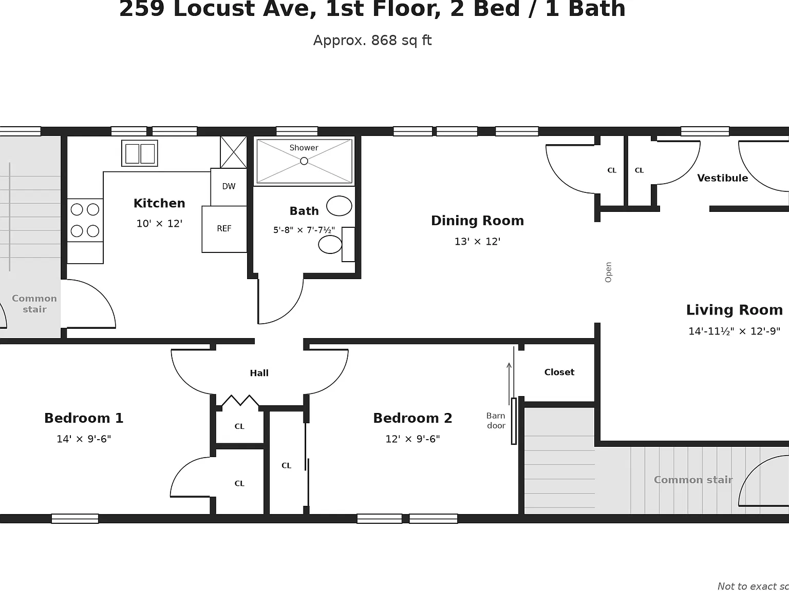 2 bed, 868 sqft, $3,500 — Photo 3