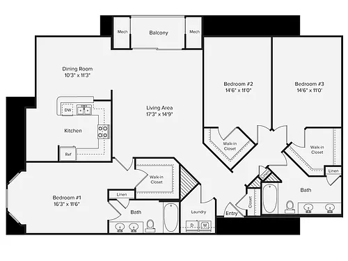 Floor plan C2P