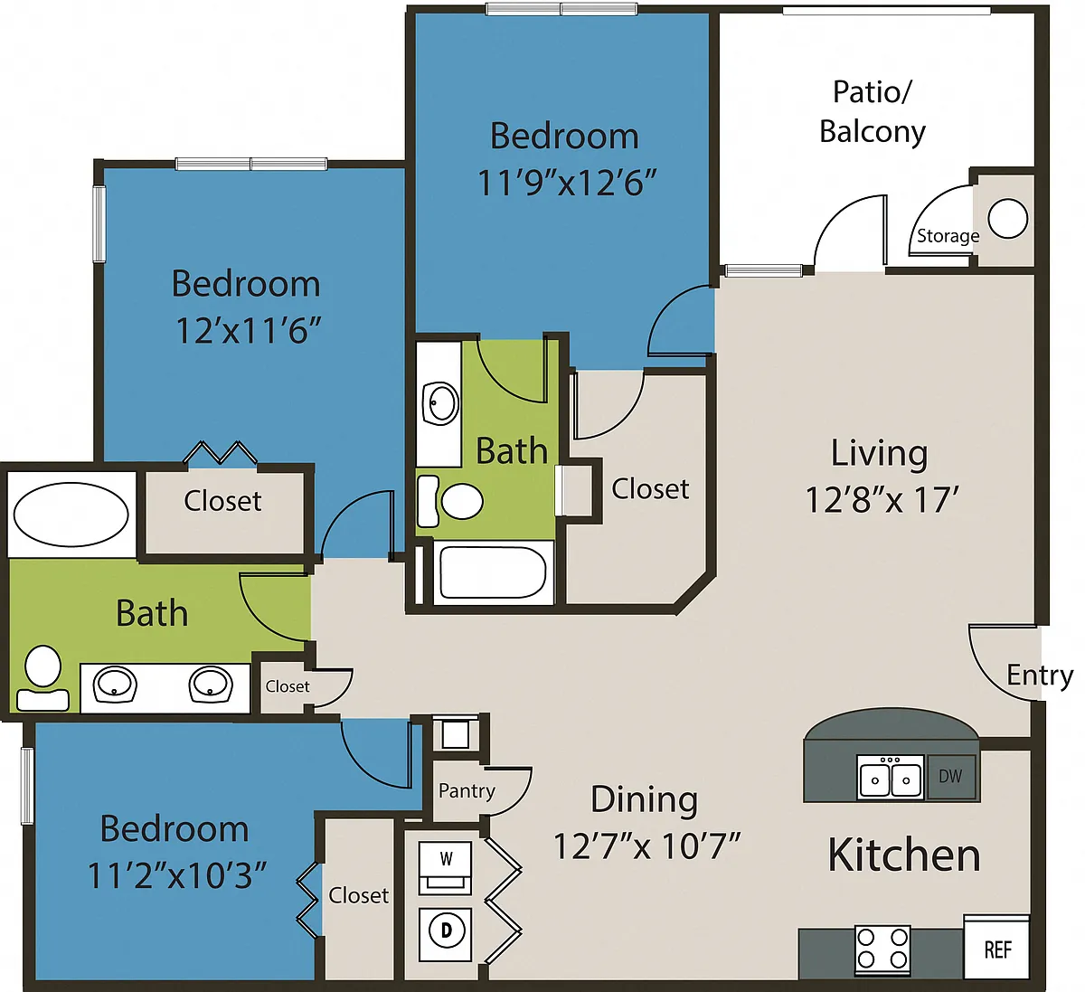 Floor plan C1