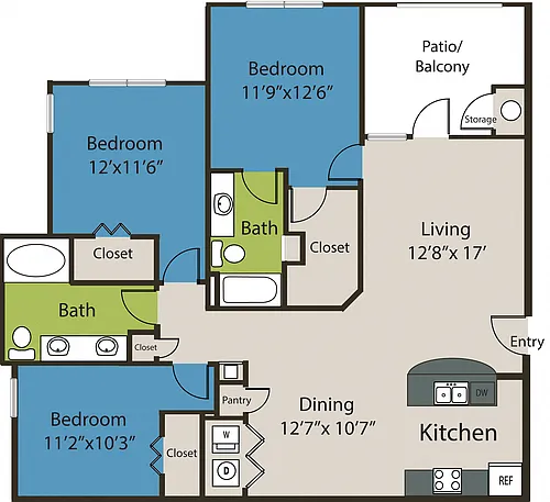 Floor plan C1