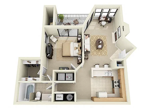 Floor plan The Willow