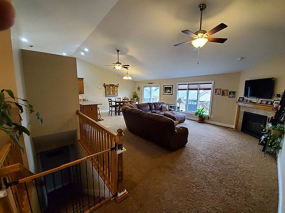 Living room view from entry