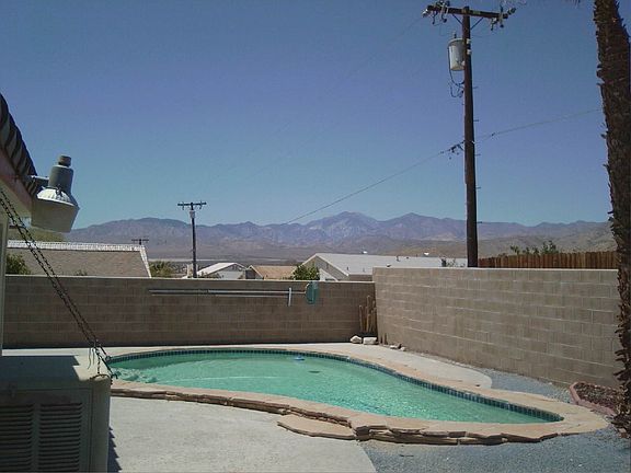 view to the west from pool