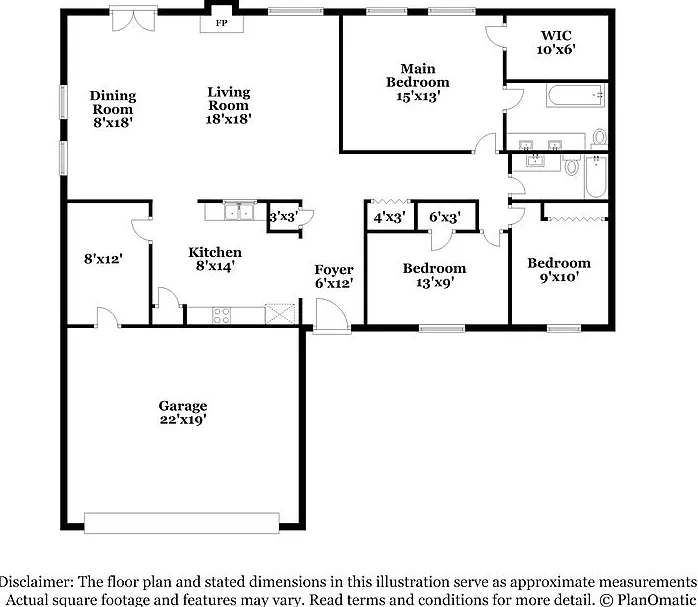 3 bed, 2.0 bath, 1360 sqft, $2,045 — Photo 2