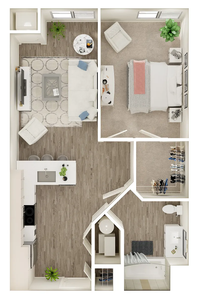 Floor plan A19