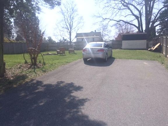Rear of Property