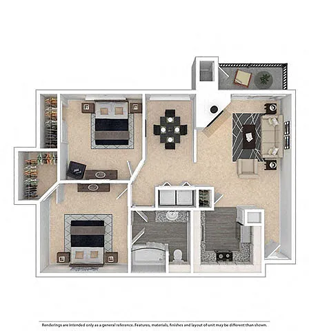 Floor plan B1A Loir
