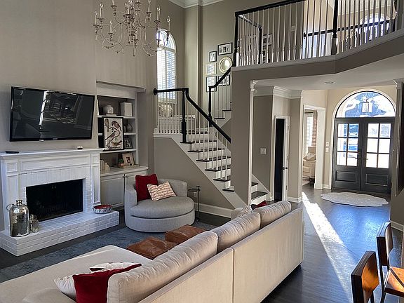 Living room into main entry