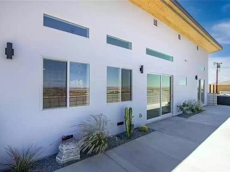 Patio and spa