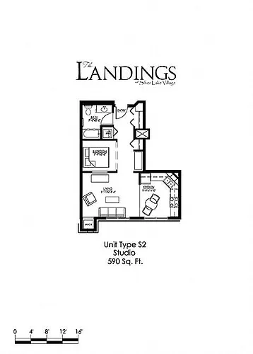 Floor plan Studio 2