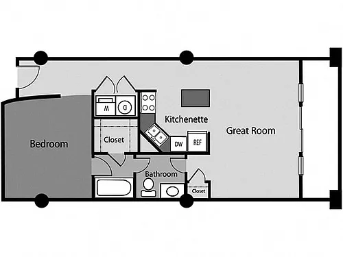 Floor plan A13