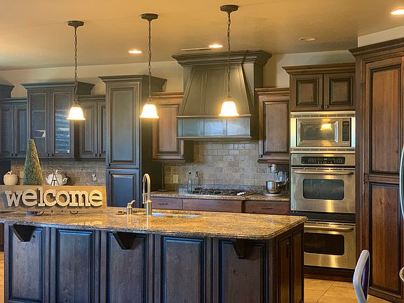 Kitchen with double oven