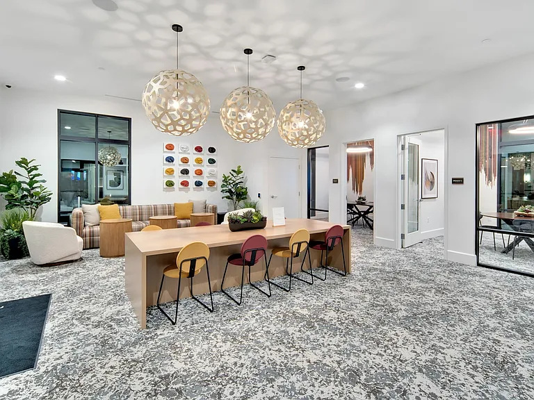 Study and multiple wifi lounges at Enclave Heritage Flats in Otay Ranch