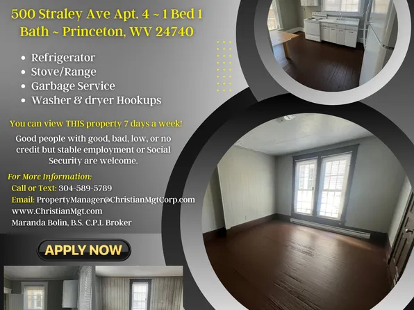 500 Straley Ave APT 4, Princeton, WV 24740