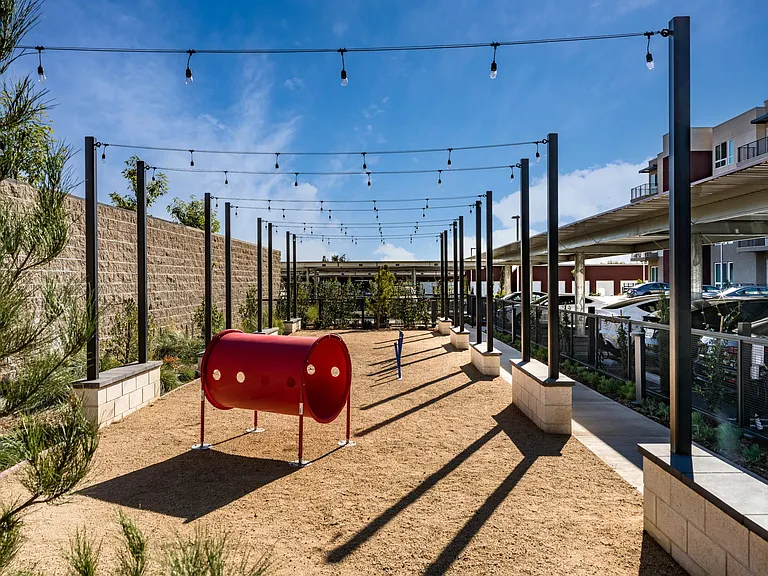 Modera Pomona is pet-friendly with a spacious pet park for your pets to enjoy.
