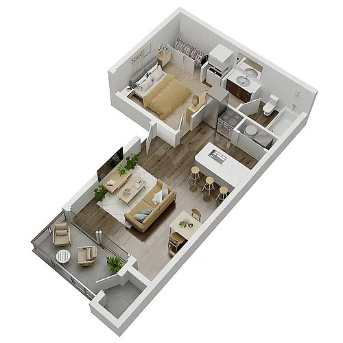 Floor plan Siesta Key