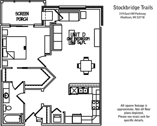 Floor plan Style D