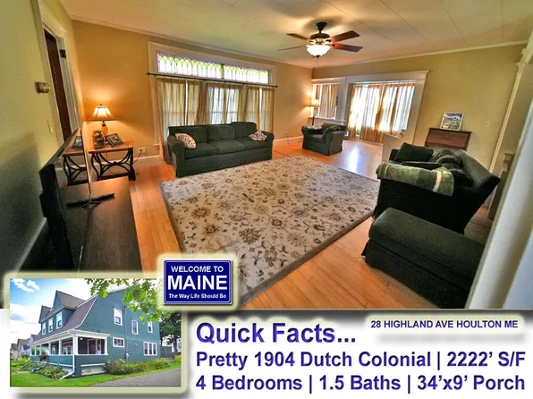 28 Highland Avenue, Houlton, ME 04730