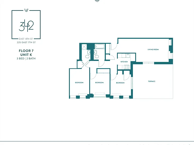 342 E 8th St #7K — Photo 2