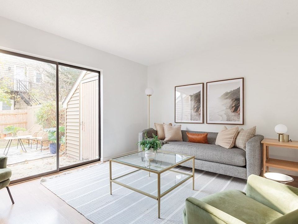 The Living Room - Styled with furniture.