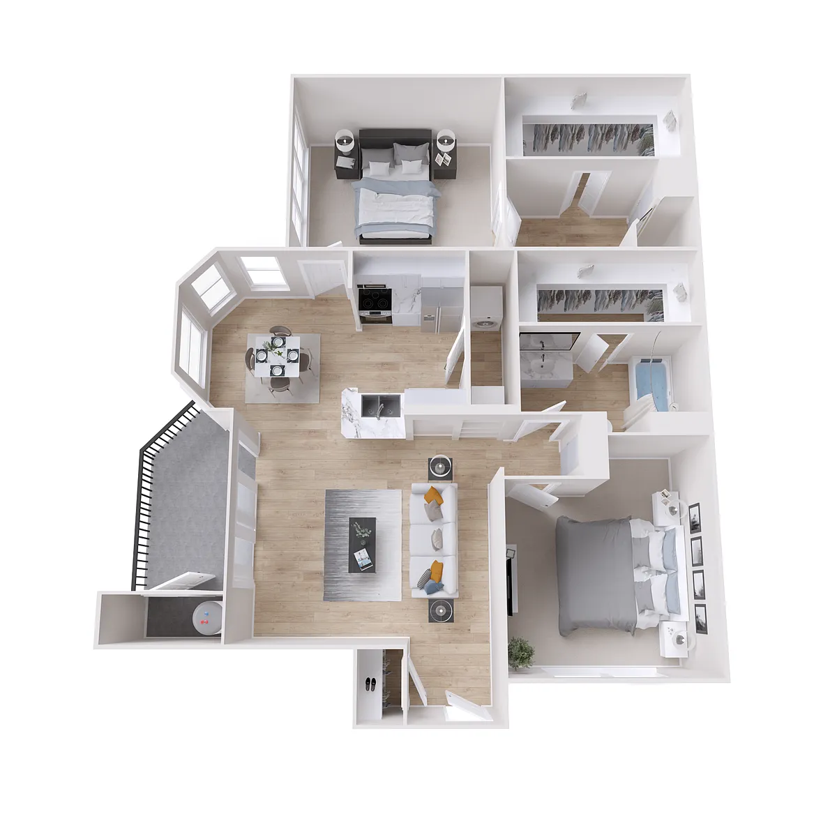 Floor plan B2 Classic