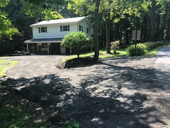 Driveway View with New Stone