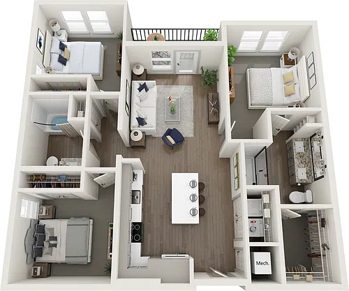 Floor plan C1-Viola