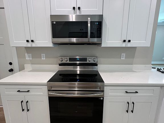 Kitchen with new appliances