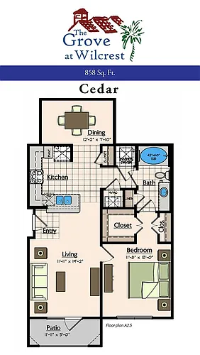 Floor plan A2A