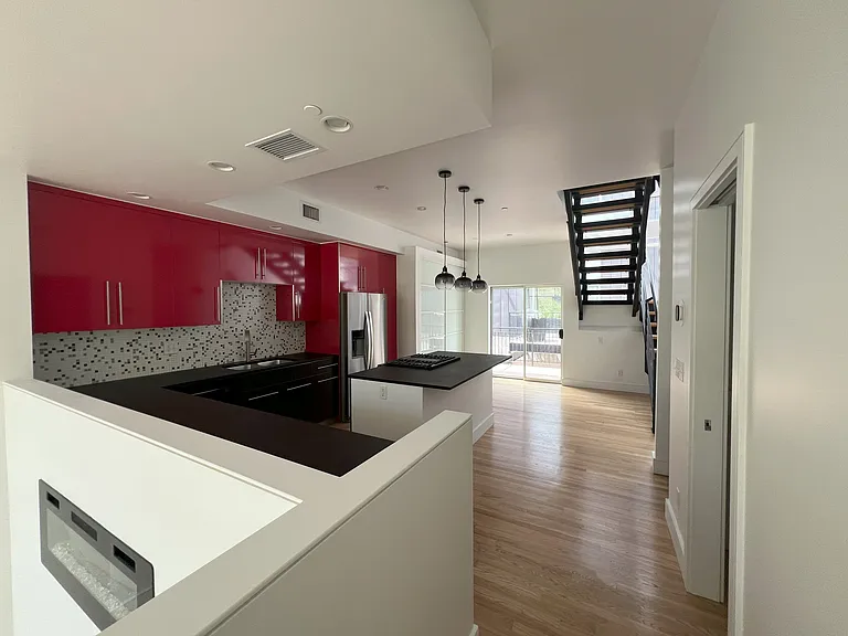 Second floor kitchen