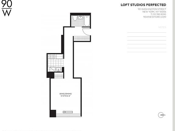 2nd image of 90 Washington St APT 9S