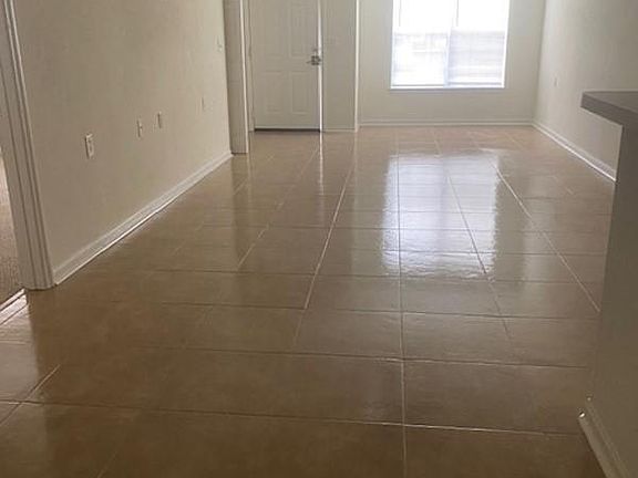 Large tiled main living area