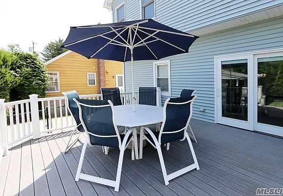 Outside deck