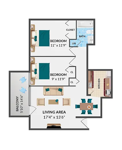 Floor plan B1P