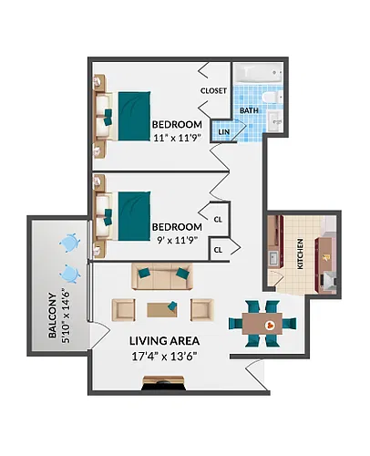 Floor plan B1P
